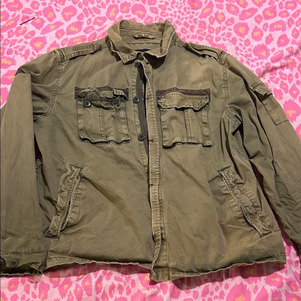 Men's vintage Nautica Jeans Co cargo jacket